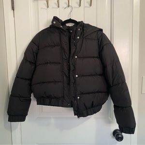 Cropped Puffer Jacket